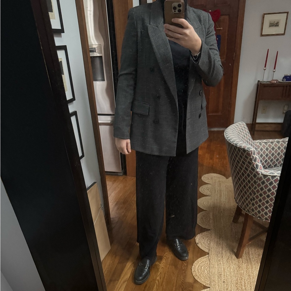 Zara - Longline Paid Blazer